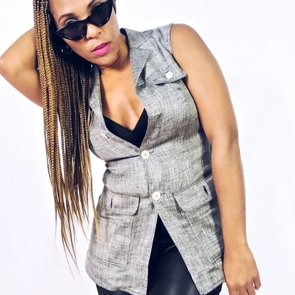 Linen Top - Picture 2 of 7